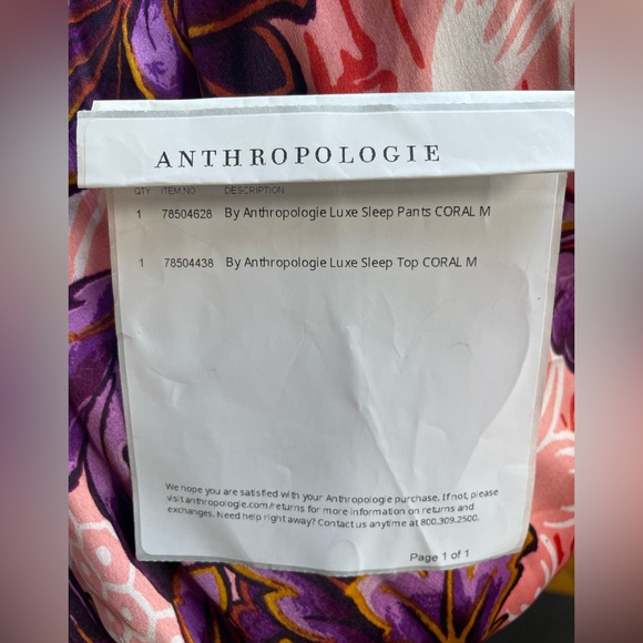 ANTHROPOLOGIE LUXE SLEEP TOP - Picture 7 of 7